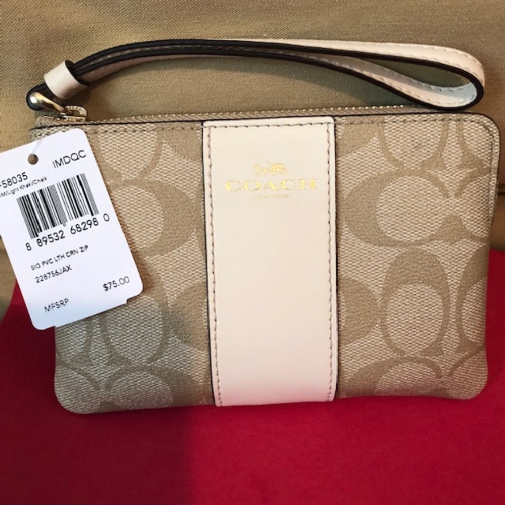 COACH wristlet